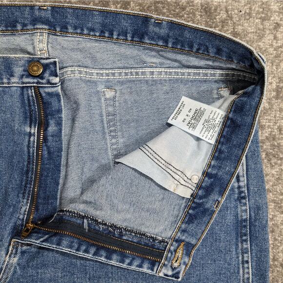 Wrangler Straight Leg Jeans Men‎ Size 40x32 Blue 100% Cotton - Picture 6 of 13